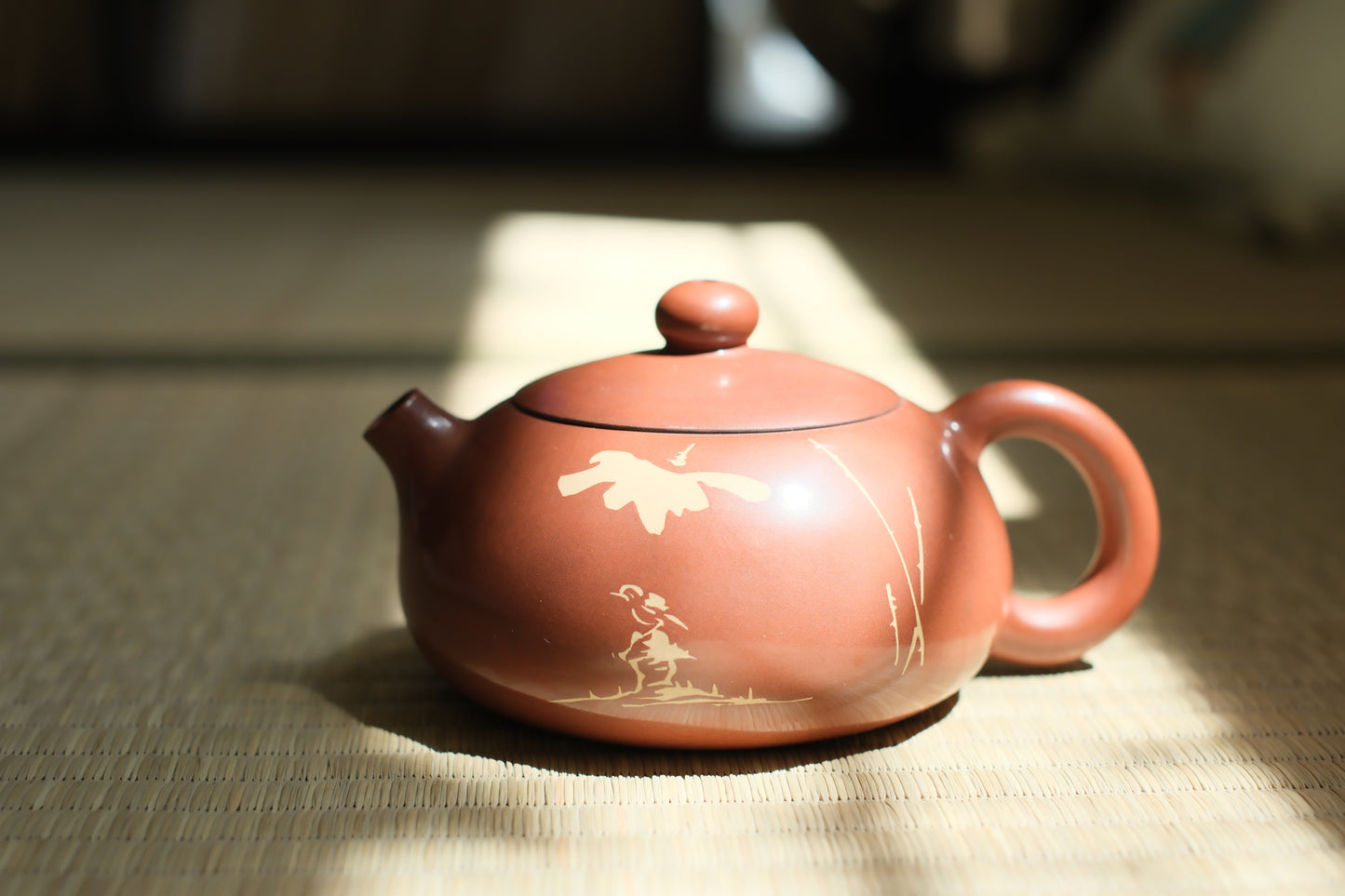 手工紫陶茶壶
