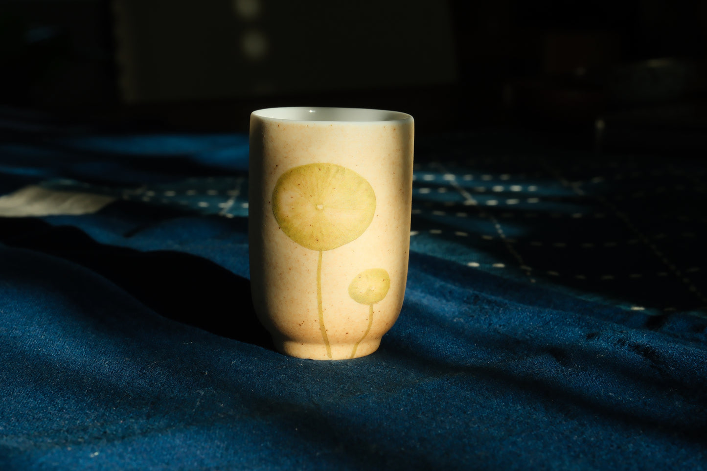 手绘品茶闻香杯(图案随机)